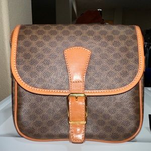 Celine Vintage Shoulder crossbody bag.